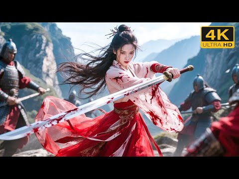【2025武俠電影】不起眼的小女孩竟是最強女戰神，一人橫掃數百西域高手！#kung #chinesedrama #武侠片
