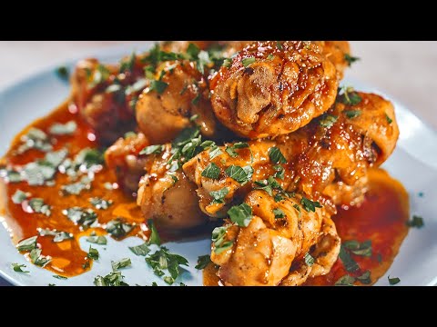 The easiest chicken drumsticks recipe! Super tasty, simple and delicious recipe!