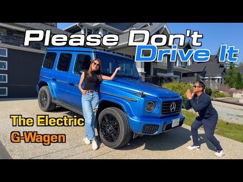 2025 Mercedes G580 +EQ  Technology / OMG She's in LOVE 😍