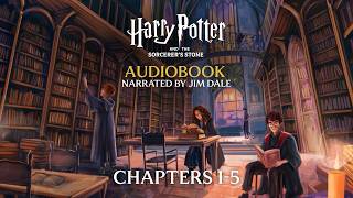 🔴 LIVE: Harry Potter and the Sorcerer's Stone Audiobook | Narrated by Jim Dale | Chapters 1-5