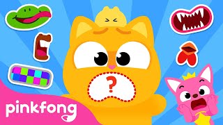[Pinkfong x Ninimo] Oh no! Where did my mouth go? | Find the missing mouth | Pinkfong Official