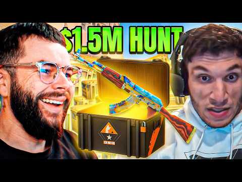 NADESHOT REACTS TO TRAINWRECKS $100,000 CASE OPENING (INSANE)