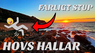 RISKERAR LIVET FÖR ATT SE SOLNEDGÅNGEN ÖVER HAVET