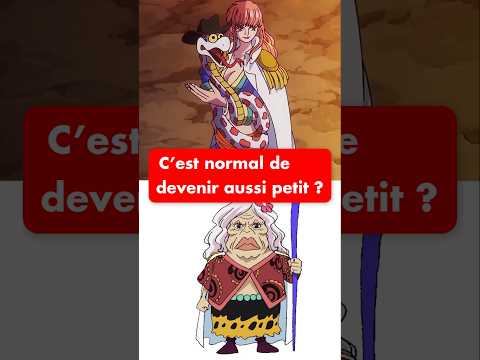 Pourquoi ils deviennent si petits dans les #manga et les #anime ? 😳