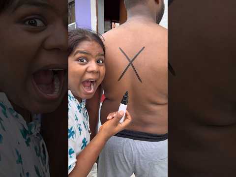 Sister vs Brother Drawing Challenge Wait for End #shorts