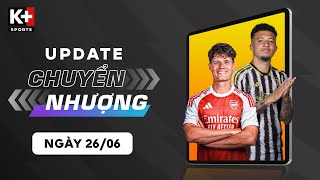 ĐIỂM TIN CHUYỂN NHƯỢNG (26/06) | ARSENAL CÓ NGƯỜI THAY THẾ PARTEY, JUVENTUS TỰ TIN CHIÊU MỘ SANCHO