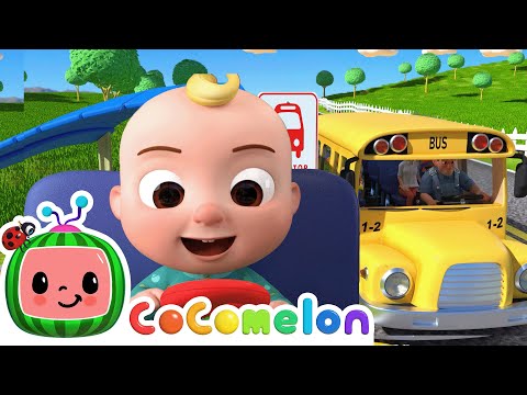 Wheels on the Bus | CoComelon Nursery Rhymes & Kids Songs| Kids Happy Place