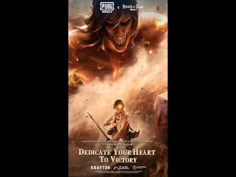 PUBG MOBILE x Attack On Titan | Unlock the Eren Jaeger Character Set