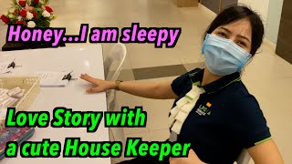 Love With a Thai House Keeper👩🏻‍🦰 She Felt Love For Me Since I Bought Her Coffee At Night
