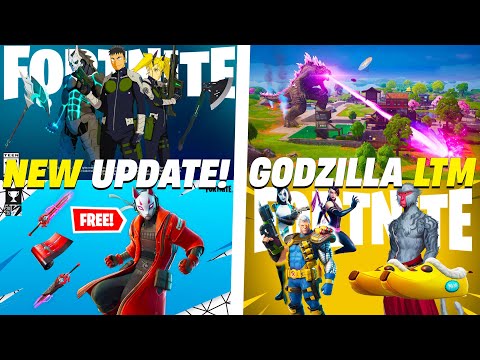 FORTNITE NEWS UPDATE!! (Godzilla LTM, FREE Skin, Kaiju NO. 8 Cosmetics)