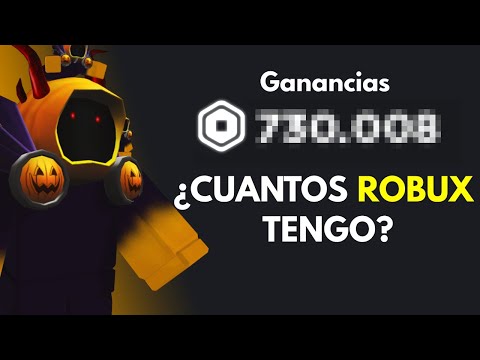 CUANTOS ROBUX GANA UN YOUTUBER EN ROBLOX