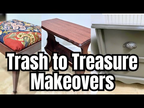 3 Trash To Treasure Makeovers: Clearing Out The Hoard Episode 3