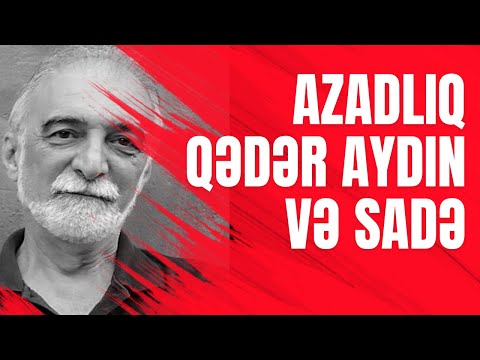 Üzü gələcəyə....öyrəniləcək və fəxr ediləcək adam! Niyə belə şəxsiyyətlərin heykəli yoxdur?