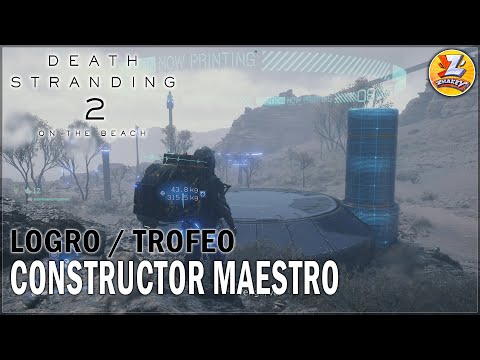 Death Stranding 2 - Logro / Trofeo Constructor maestro (Master Builder) - Todas las Estructuras