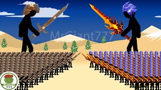 x9999 SWORDWRATH SALVAGE VS SWORDWRATH HACKER.EXE, FINAL BOSS | Stick War Legacy Mod | MrGiant777