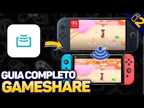 Como USAR O GAMESHARE no Nintendo Switch 1 e 2! - Compartilhar Jogos por Proximidade ou Online
