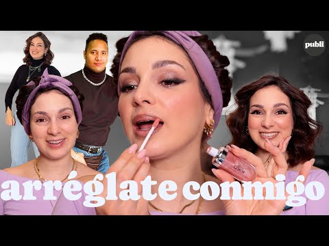 Arréglate conmigo makeup + outfit+ pelo | Comida familiar (publi)