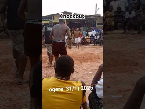 Dambe knockout session 5214 #sports #boxingknockout #dambe #africa