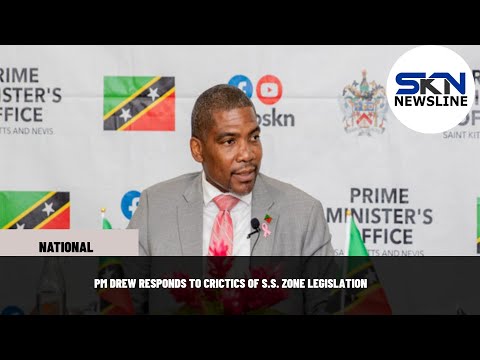YouTube video thumbnail: PM Drew Responds To Crictics Of S S Zone Legislation