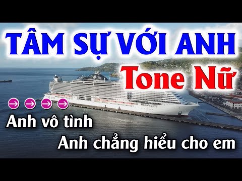 Tâm Sự Với Anh Karaoke – Tone Nữ – Lâm Organ – Beat Hay Dễ Hát