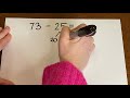 Break Apart Strategy in Subtraction