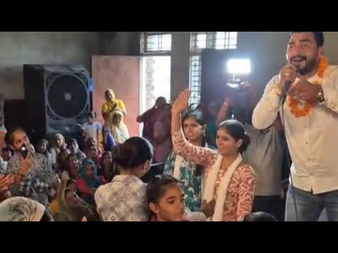 Bhole Chela Banale Binder Danoda live 2025. भगत नाच नाच के रंग गए भोले की भागती में।