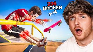 Breaking EVERY BONE in SKATE 4..