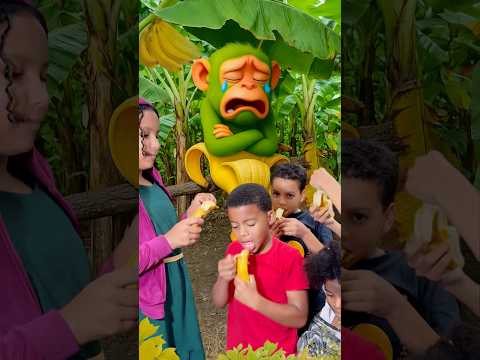 ¡Chimpanzini y los Niños Ladrones de Bananas! 🍌😱