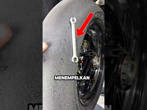 Mengapa Ban Moto GP Di Buat Lengket?❗🤔#shorts #shortsvideo