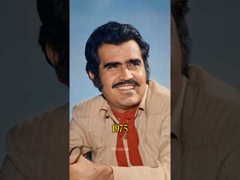Evolución de Vicente Fernández 🇲🇽🎤 #vicentefernández #mexico #ranchero #rancheras #latinoamerica
