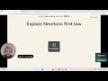 Feedback Processes and Newton's Laws