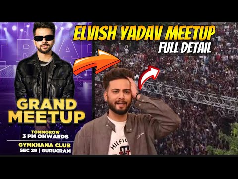 Elvish Yadav Meetup Gurgaon || Lovekesh kataria meetup Gurgaon || System hang  Video 05