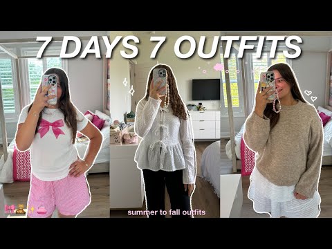 7 Days, 7 Outfits 🩷