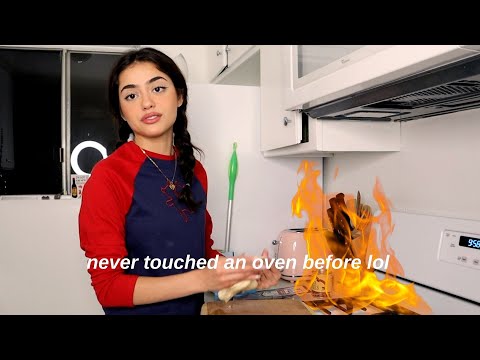 attempting to cook for the first time