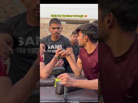 Bro revenge 🔥💪  #armwrestlingchamp #armwrestling #armwrestlingchampion #armwrestler
