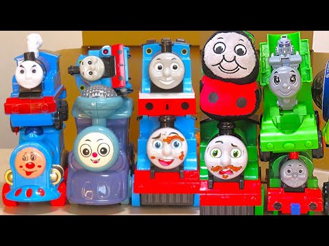 Thomas & Percy toys come out of the box