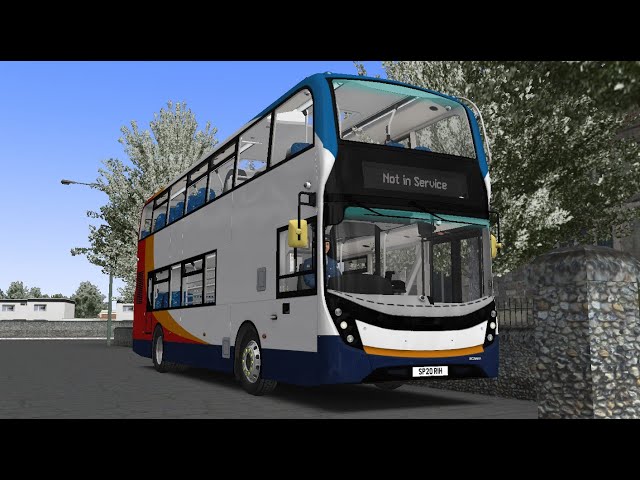 OMSI 2 - SP 400MMC V1.2 **Beta** Scania N250UD - WC3 Route X35