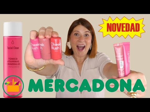 🔥NUEVOS coloretes CHEEK BLUSH de MERCADONA + NUEVO tónico