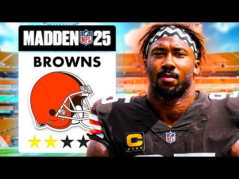 Rebuilding the Cleveland Browns in Madden 25 Franchise