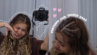 TUTORIAL DE PENTEADO COM TRANÇA NAGÔ 🫶🏻