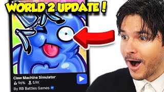 CLAW MACHINE SIMULATOR WORLD 2 IS FINALLY OUT!!