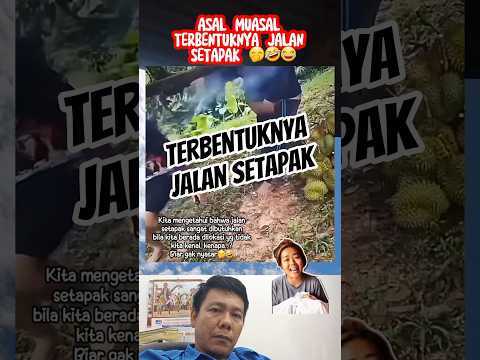 Asal muasal terbentuknya jalan setapak#shortkomedi #lucu #kocak #ngakak #funny