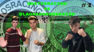 Nos enfrentamos a datos Racing en unos retos de fútbol⚽️ (sale mal)🔥