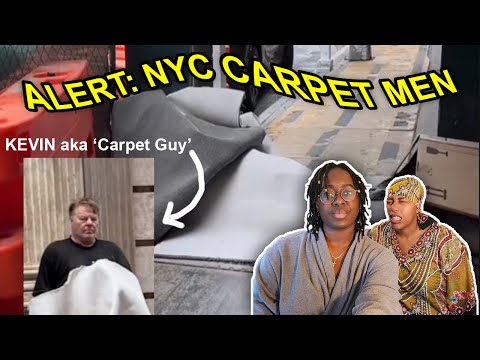 This Man Hides In A Rug All Day To Get Stepped On...