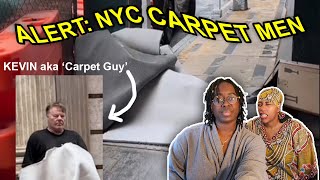 This Man Hides In A Rug All Day To Get Stepped On...