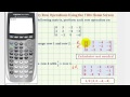 Matrix Row Operations with TI-84