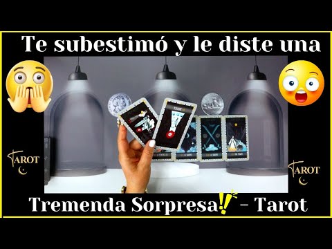 TE SUBESTIMO❗❗ NUNCA PENSO QUE FUERAS CAPAZ DE HACERLE ESTO❗GOLPE MORTAL A SU EGO❤️LECTURA DE TAROT