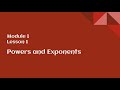 Exploring Powers and Exponents in 8th Grade Math