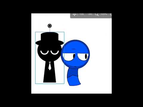 One sided Black x Jevin idk #sprunki #filler #ibispaintx