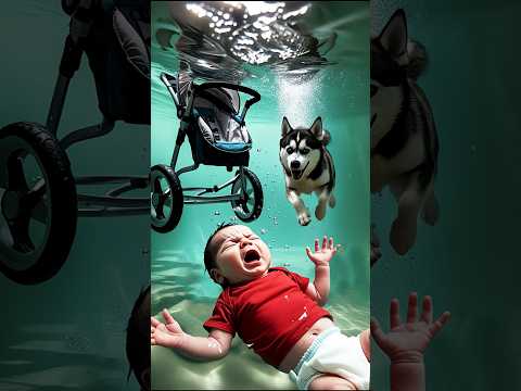 👶Baby's life in danger💔because of👩‍👦mother, Mothe's👩‍🍼big mistake,Poor🐕‍🦺Dog saved👶Baby #ai #rescue